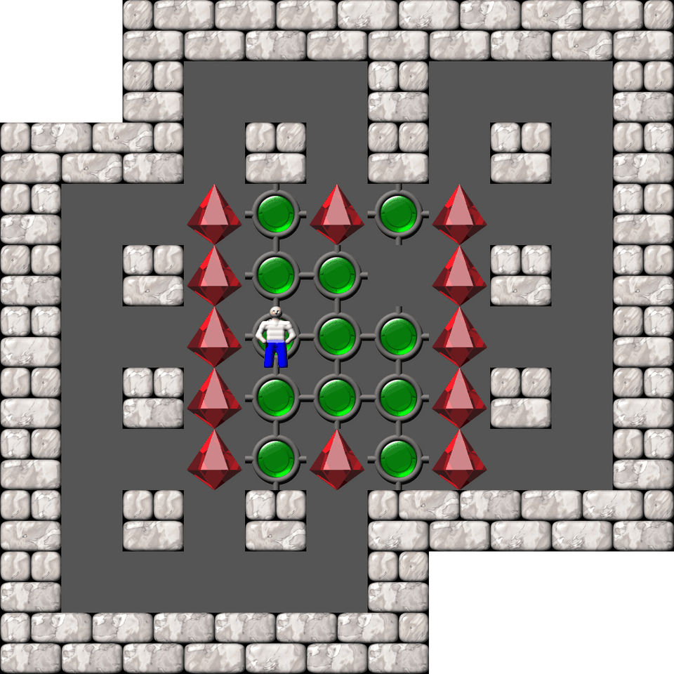 Sokoban Kevin 12 level 47